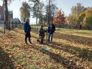 Nowy sad założony przy Parafii Kościoła Starokatolickiego Mariawitów w Dobrej 27.10.2021r. w ramach projektu Owoce pamięci, 